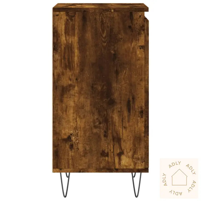 Skjenk Røkt Eik 40X35X70 Cm Konstruert Tre