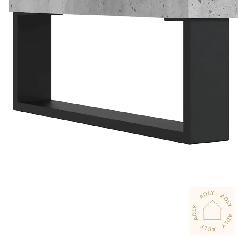 Skjenk Grå 104X35X70 Cm Konstruert Tre
