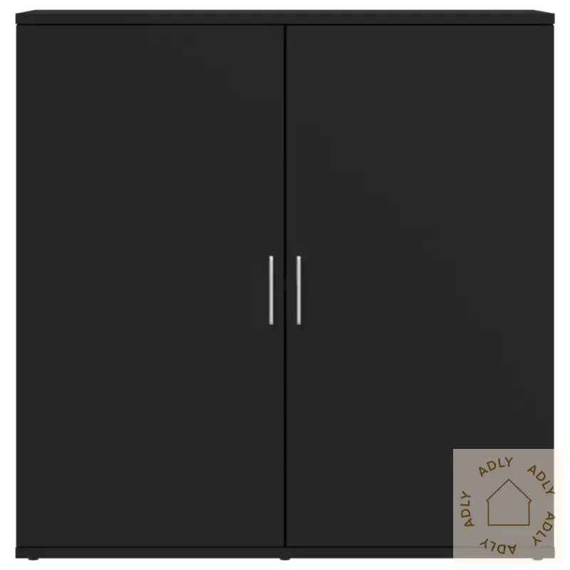 Skjenk Svart 79X38X80 Cm Konstruert Tre