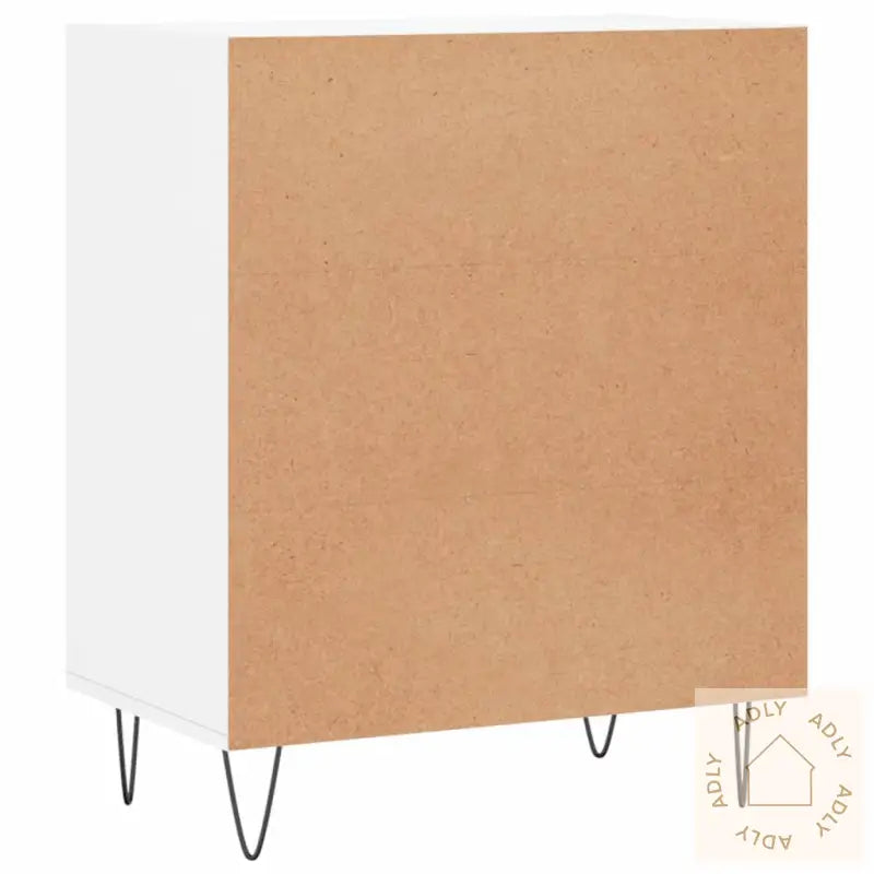 Skjenk Hvit 57X35X70 Cm Konstruert Tre