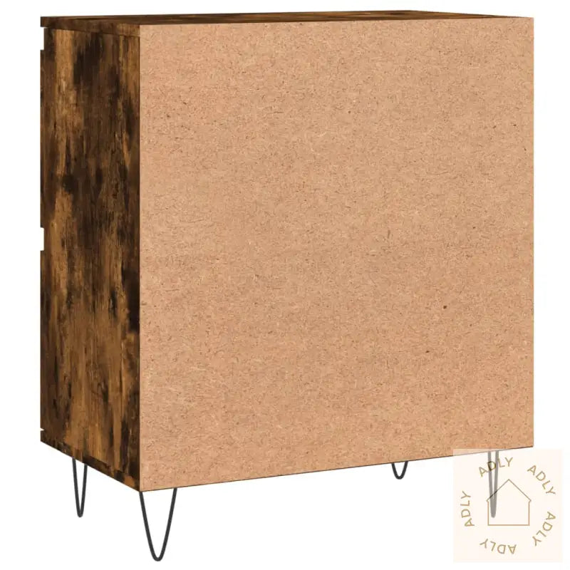 Skjenk Røkt Eik 60X35X70 Cm Konstruert Tre