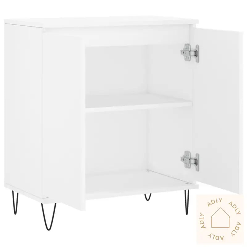 Skjenk Hvit 60X35X70 Cm Konstruert Tre