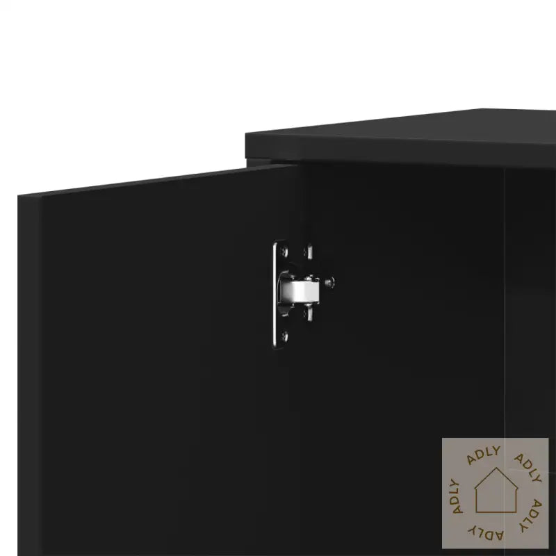Skjenk Svart 60X31X70 Cm Konstruert Tre