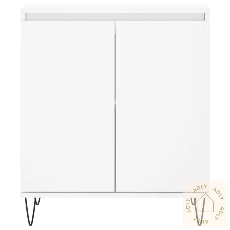 Skjenk Hvit 60X35X70 Cm Konstruert Tre