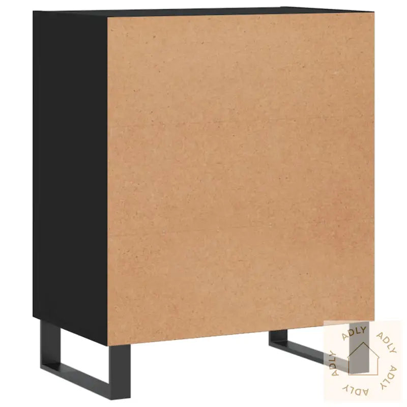 Skjenk Svart 57X35X70 Cm Konstruert Tre