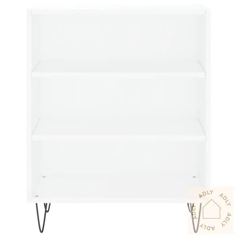 Skjenk Hvit 57X35X70 Cm Konstruert Tre