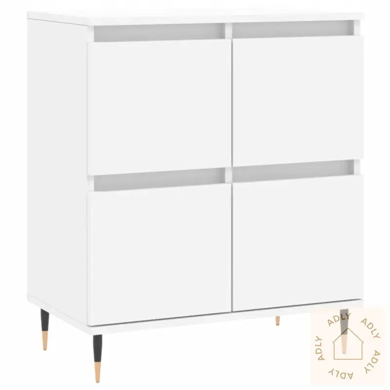Skjenk Hvit 60X35X70 Cm Konstruert Tre