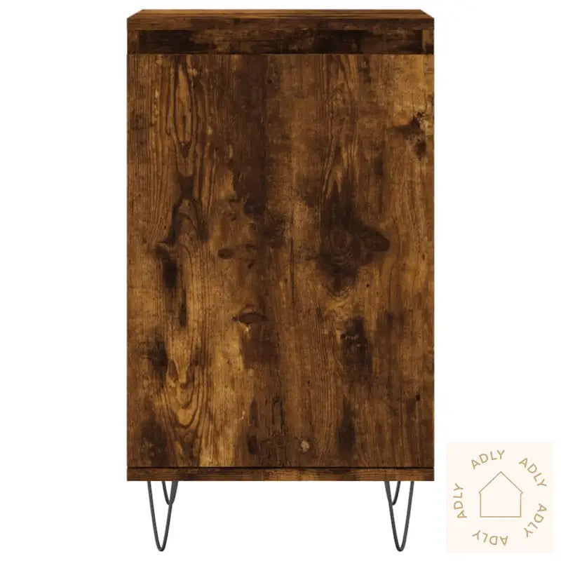 Skjenk Røkt Eik 40X35X70 Cm Konstruert Tre