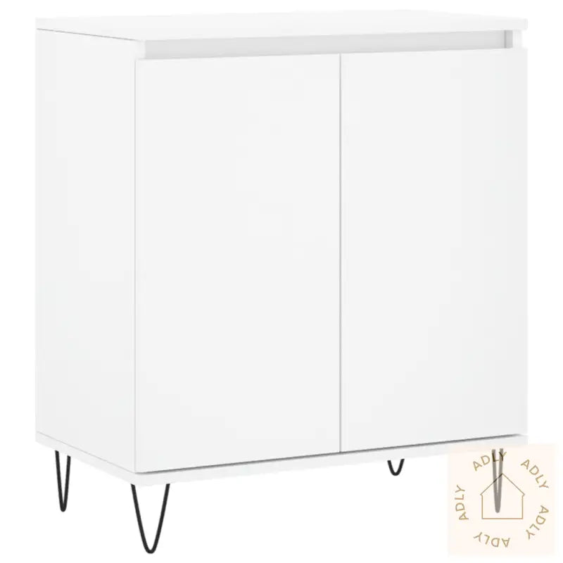 Skjenk Hvit 60X35X70 Cm Konstruert Tre