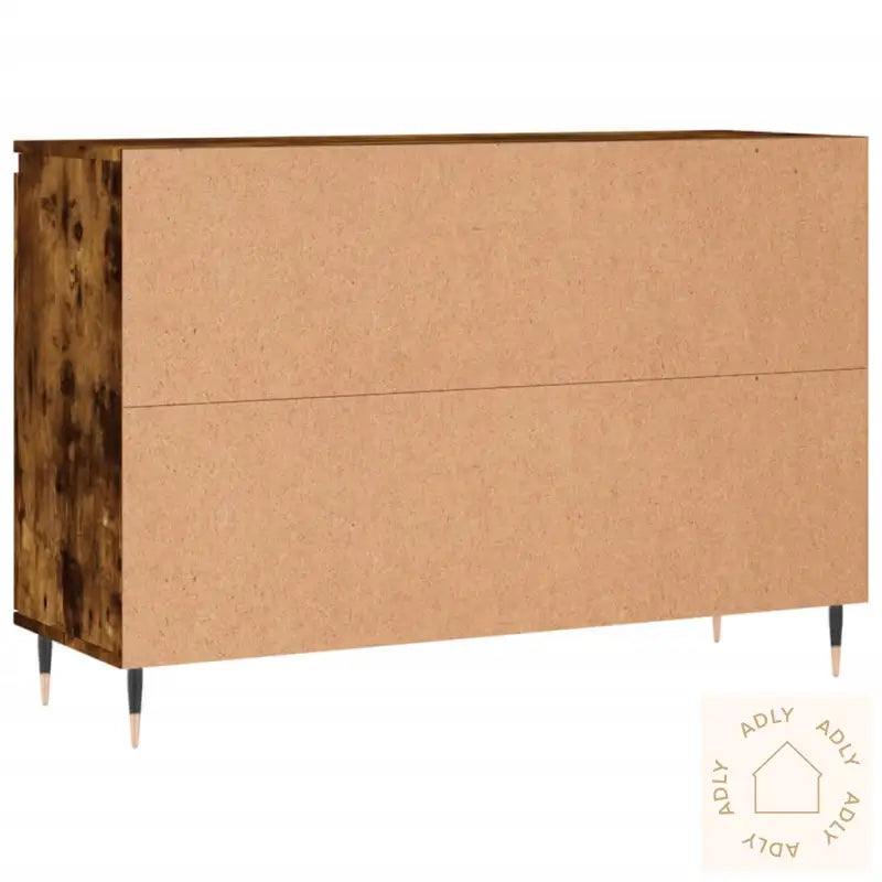 Skjenk Røkt Eik 104X35X70 Cm Konstruert Tre