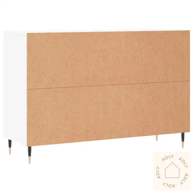 Skjenk Hvit 104X35X70 Cm Konstruert Tre