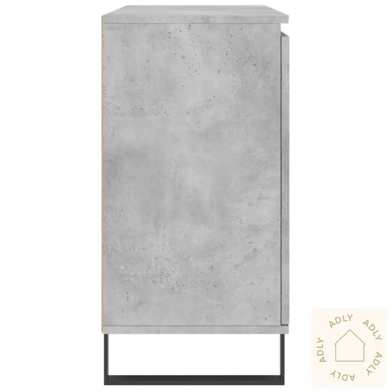 Skjenk Grå 104X35X70 Cm Konstruert Tre