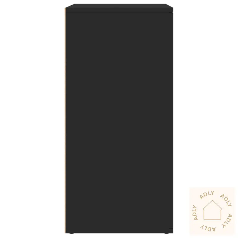 Skjenk Svart 79X38X80 Cm Konstruert Tre