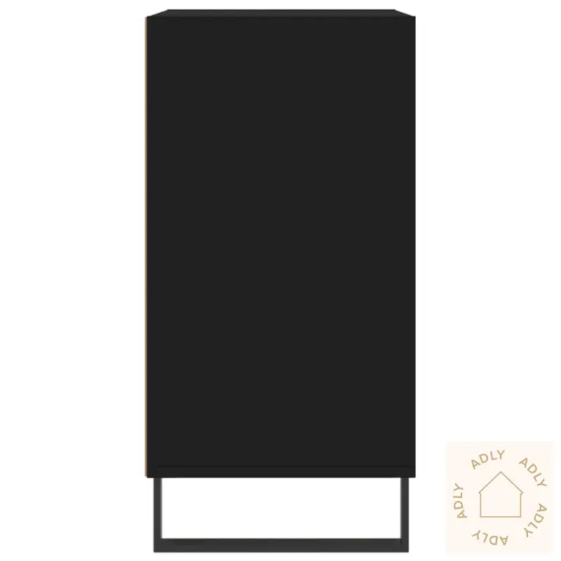 Skjenk Svart 57X35X70 Cm Konstruert Tre