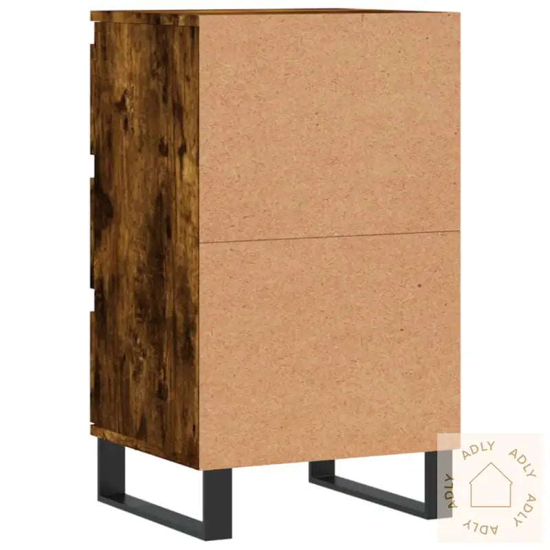 Skjenk Røkt Eik 40X35X70 Cm Konstruert Tre
