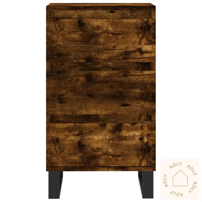 Skjenk Røkt Eik 40X35X70 Cm Konstruert Tre