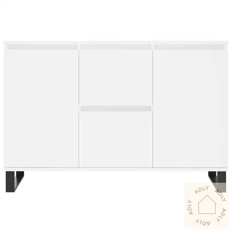 Skjenk Hvit 104X35X70 Cm Konstruert Tre