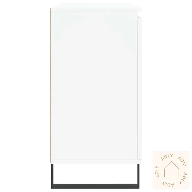 Skjenk Hvit 104X35X70 Cm Konstruert Tre