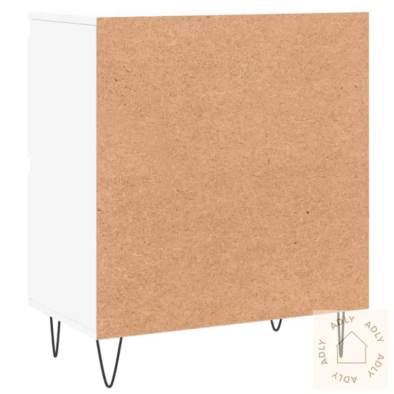 Skjenk Hvit 60X35X70 Cm Konstruert Tre