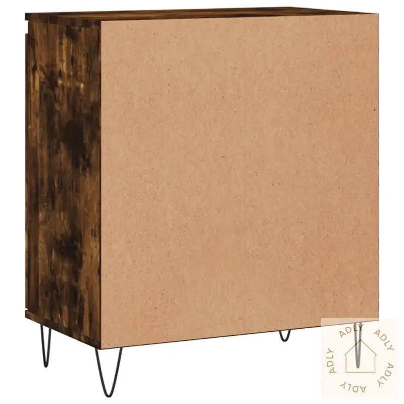 Skjenk Røkt Eik 60X35X70 Cm Konstruert Tre