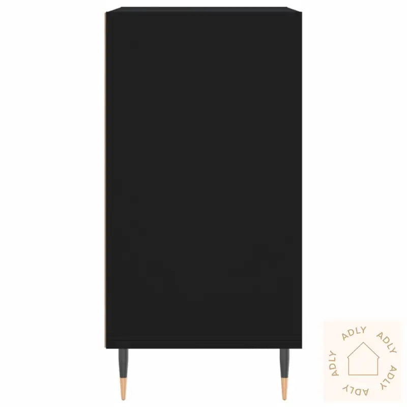 Skjenk Svart 57X35X70 Cm Konstruert Tre
