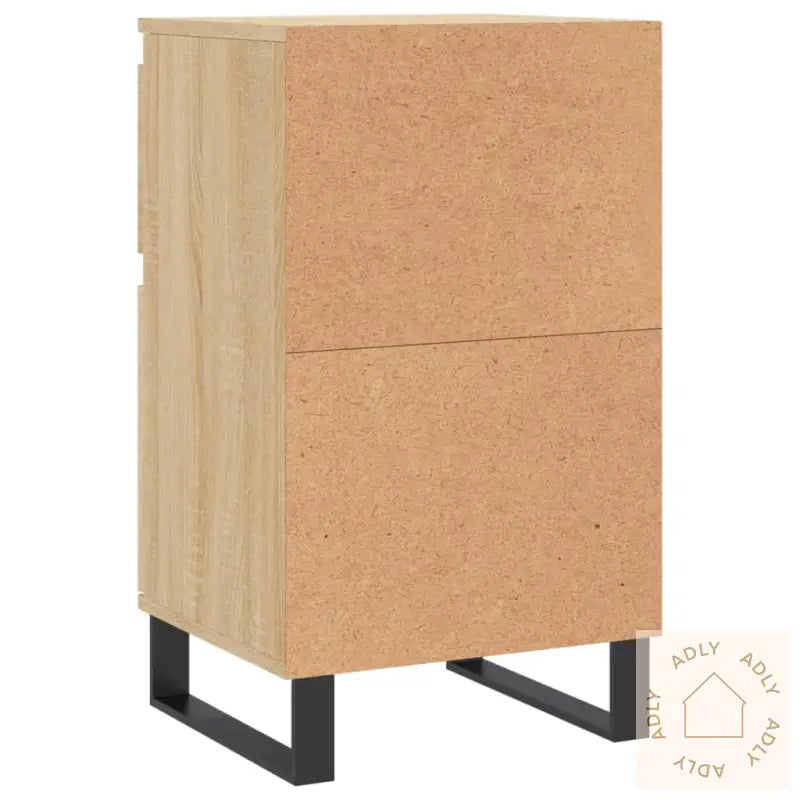 Skjenker 2 Stk Sonoma Eik 40X35X70 Cm Konstruert Tre