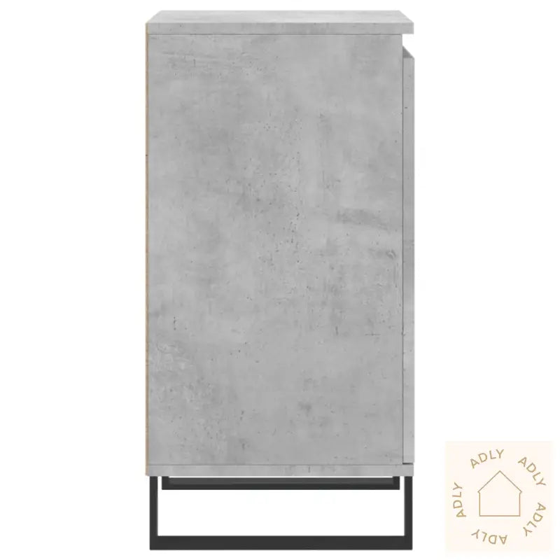 Skjenker 2 Stk Betonggrå 40X35X70 Cm Konstruert Tre