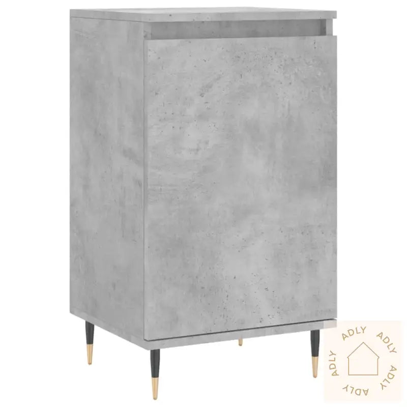 Skjenker 2 Stk Betonggrå 40X35X70 Cm Konstruert Tre
