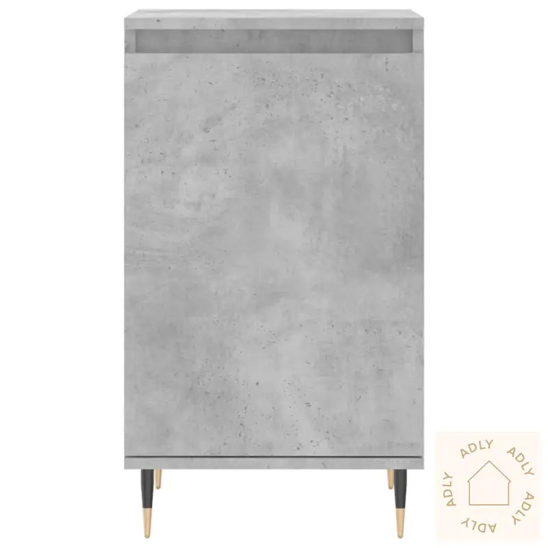 Skjenker 2 Stk Betonggrå 40X35X70 Cm Konstruert Tre