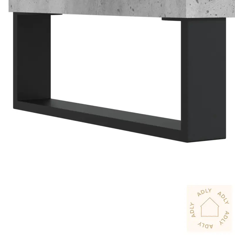 Skjenker 2 Stk Betonggrå 40X35X70 Cm Konstruert Tre