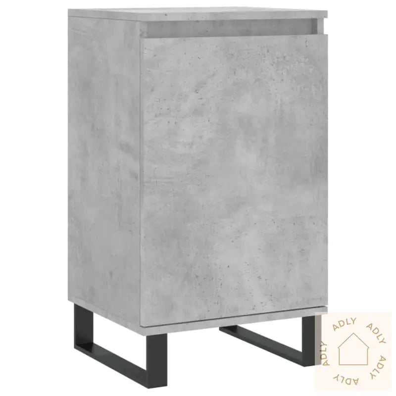 Skjenker 2 Stk Betonggrå 40X35X70 Cm Konstruert Tre