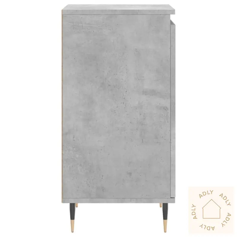 Skjenker 2 Stk Betonggrå 40X35X70 Cm Konstruert Tre