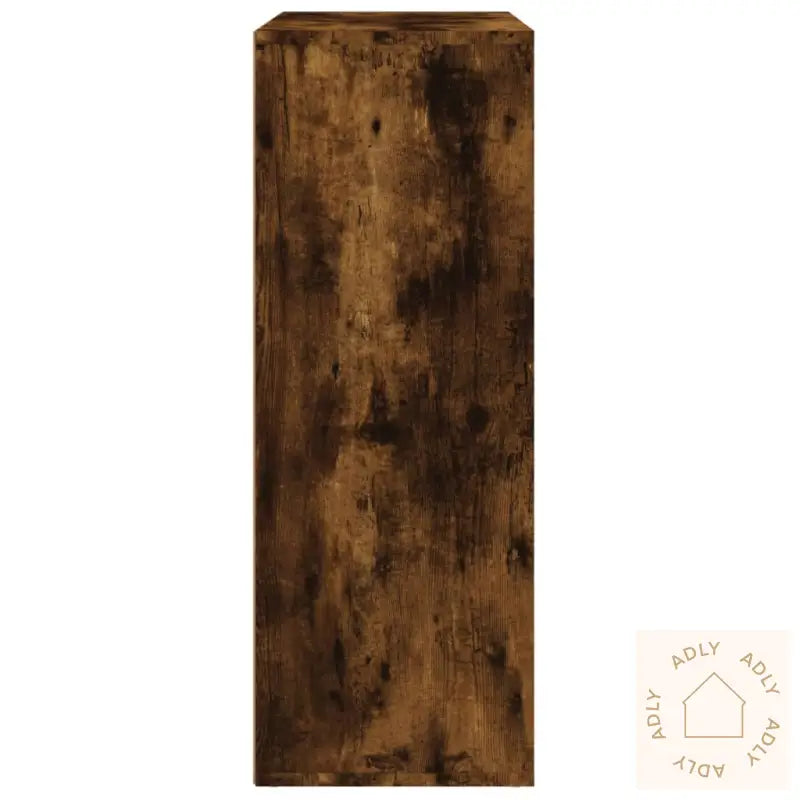 Skjenker 2 Stk Røkt Eik 60X31X84 Cm Konstruert Tre