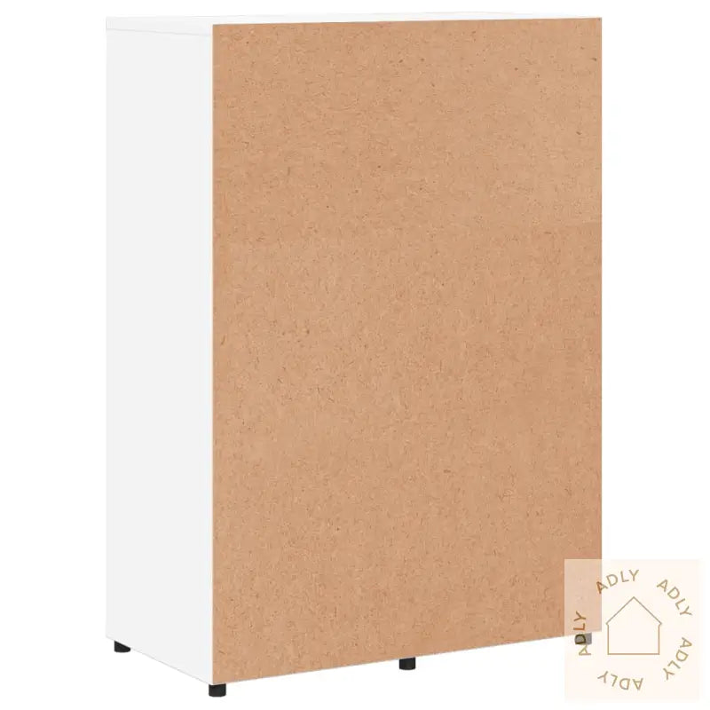 Skjenker 2 Stk Hvit 60X31X84 Cm Konstruert Tre