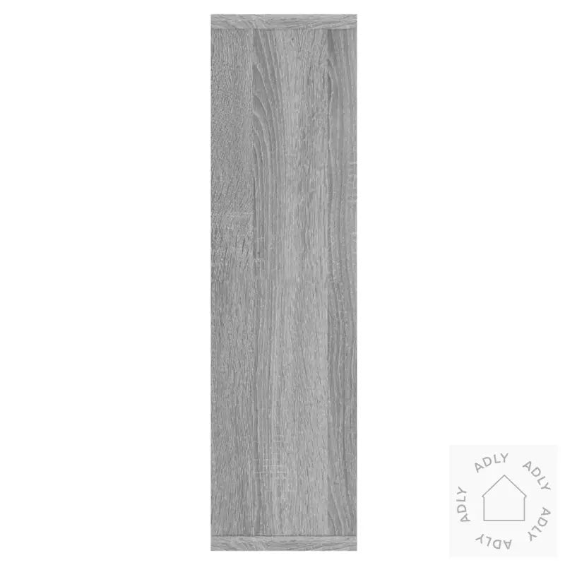 Speilskap Med Led Grå Sonoma 76X15X55 Cm