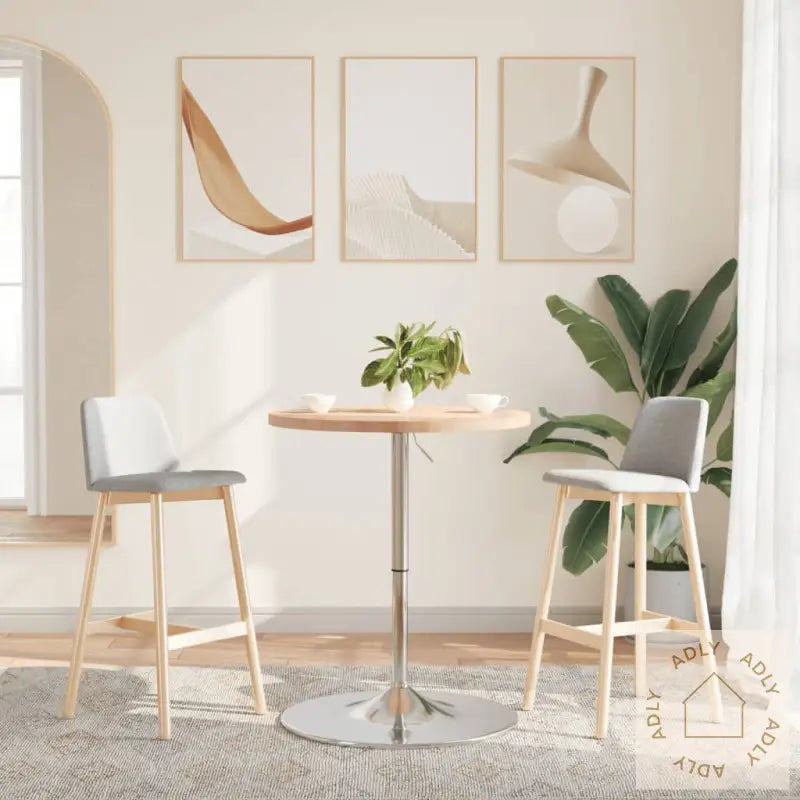 Barbord Ø60X90,5 Cm Heltre Bøk