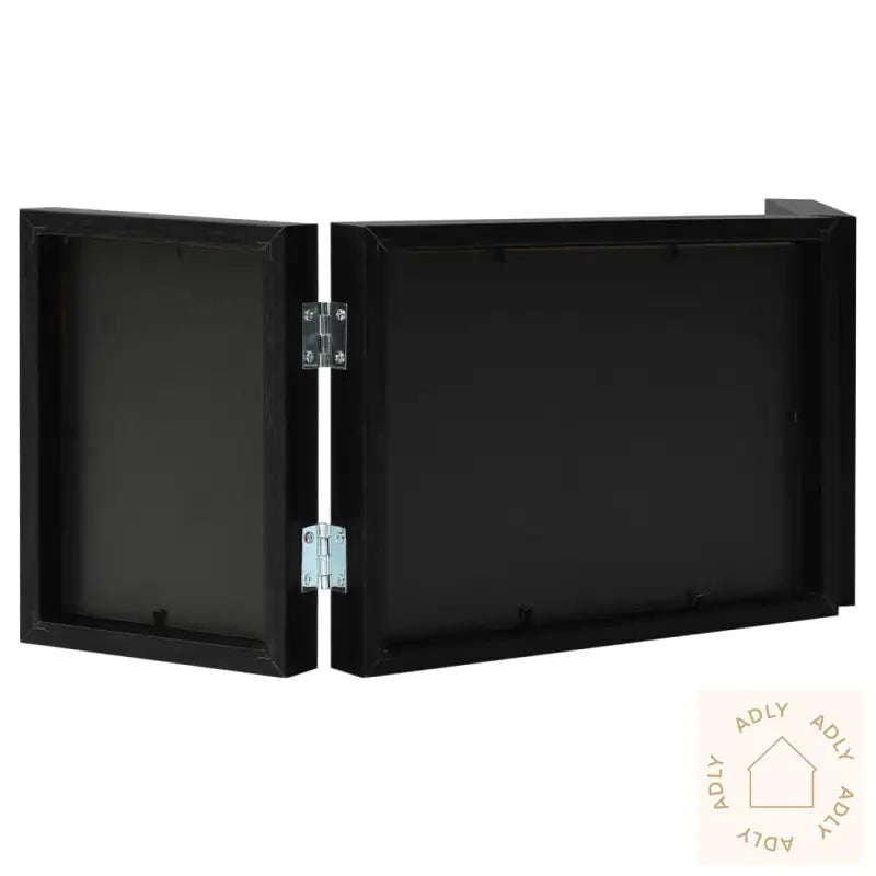 Trefoldig Fotorammekollasj Svart 22X15 Cm+2X(10X15 Cm)