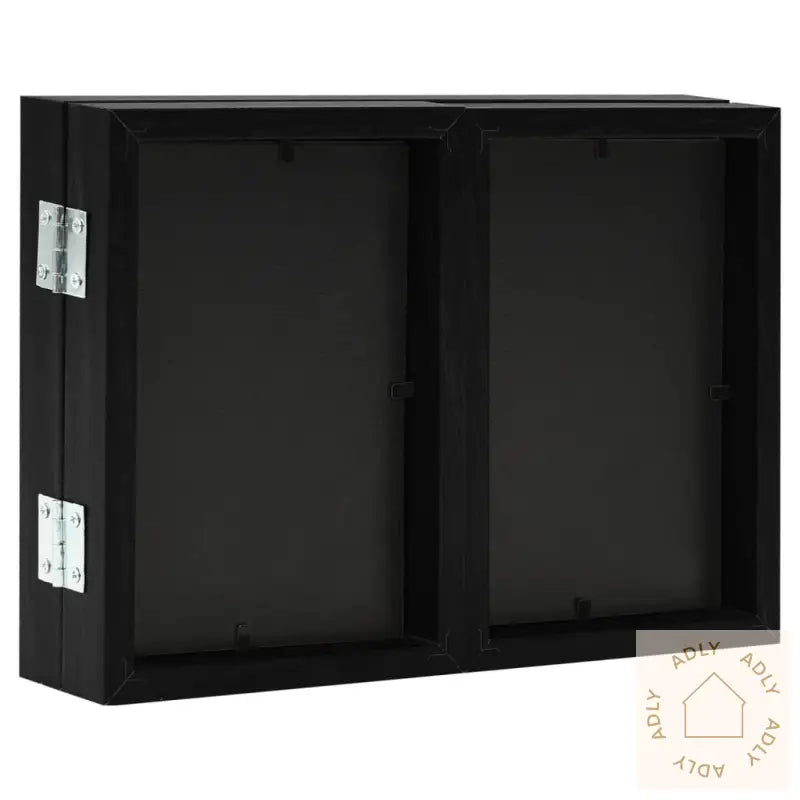 Trefoldig Fotorammekollasj Svart 22X15 Cm+2X(10X15 Cm)