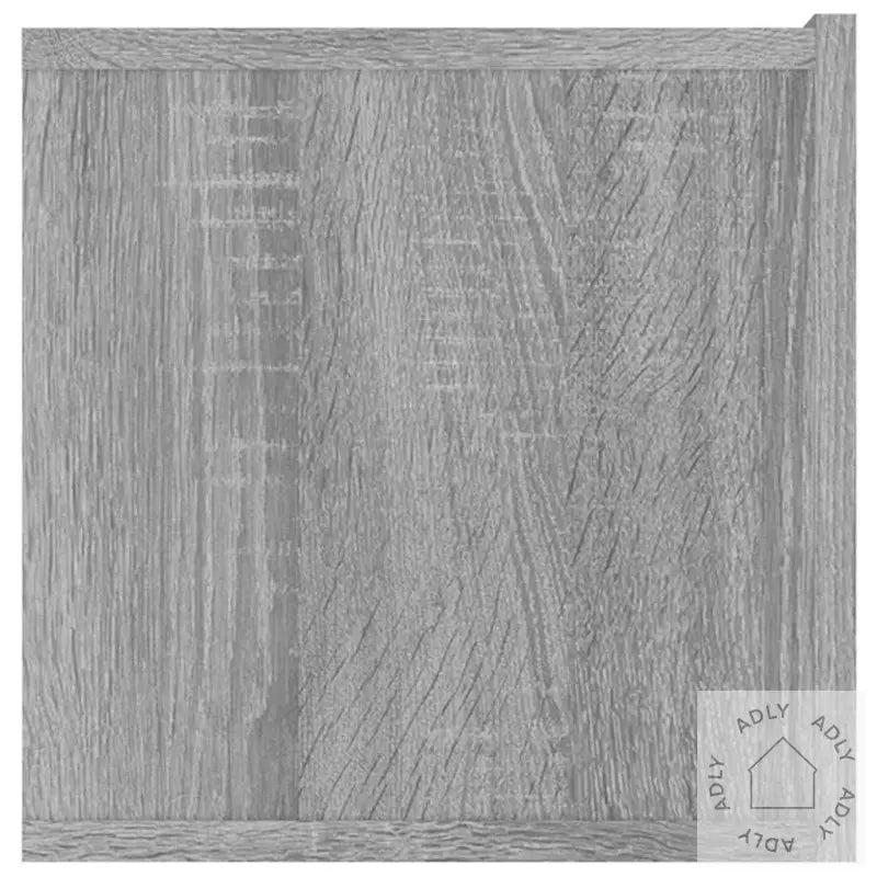 Tv-Benker 2 Stk Grå Sonoma 80X30X30 Cm Konstruert Tre