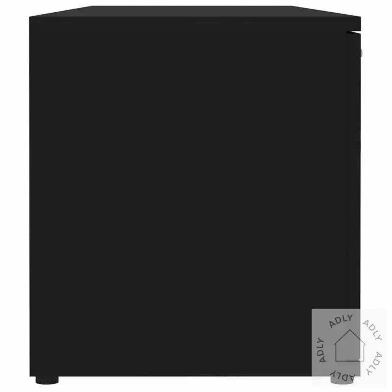 Tv-Benk Svart 120X34X37 Cm Konstruert Tre