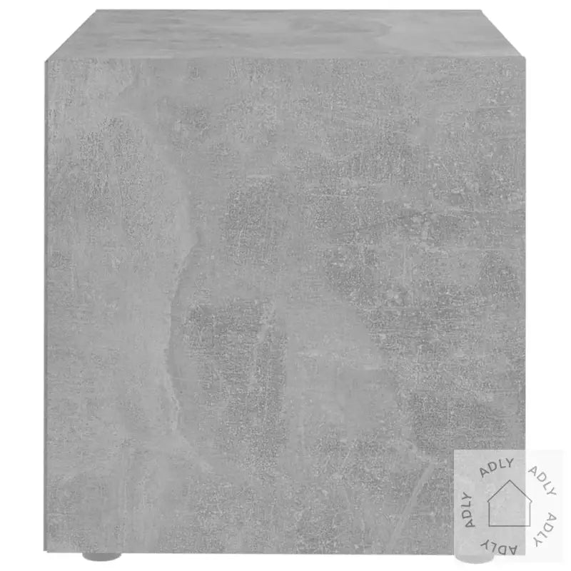 Tv-Benker 4 Stk Betonggrå 37X35X37 Cm Konstruert Tre