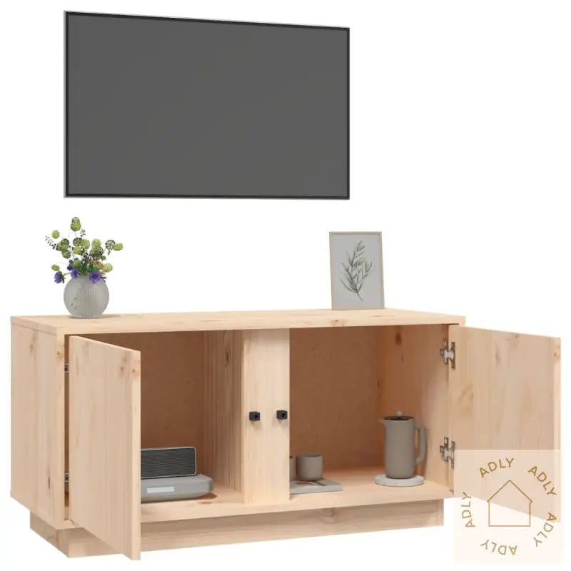 Tv-Benk 80X35X40,5 Cm Heltre Furu