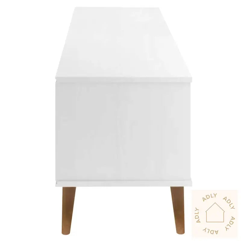 Tv-Benk Molde Hvit 158X40X49 Cm Heltre Furu