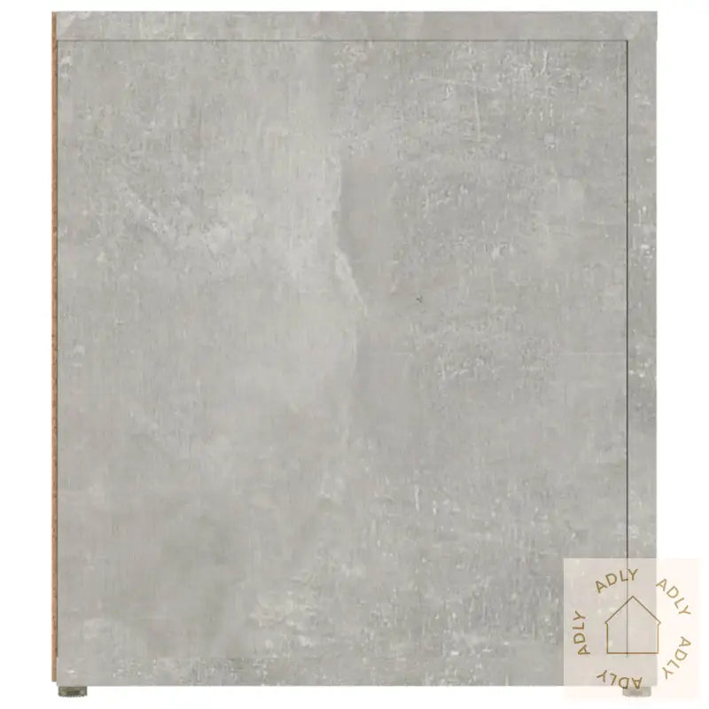 Tv-Benker 2 Stk Betonggrå 80X31,5X36 Cm Konstruert Tre