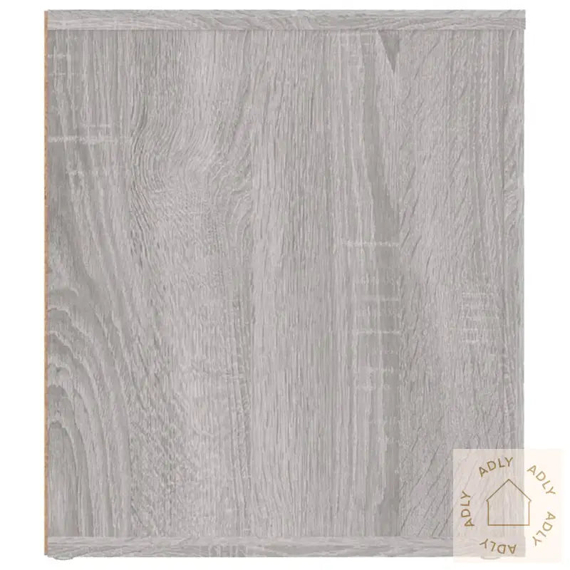 Tv-Benk Grå Sonoma 100X35X40 Cm Konstruert Tre