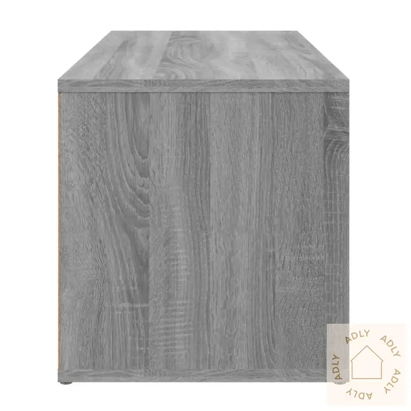 Tv-Benk Grå Sonoma 80X34X36 Cm Konstruert Tre