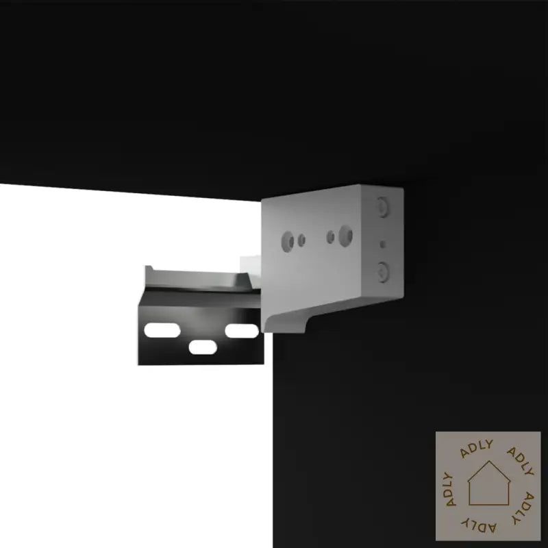 Tv-Benk Svart 100X30X30 Cm Konstruert Tre