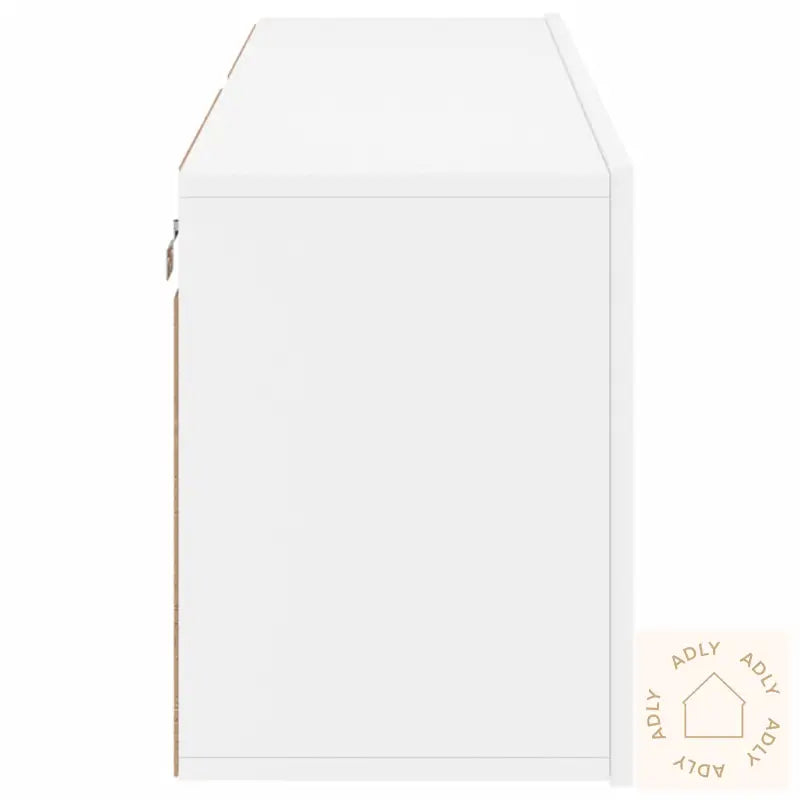 Veggmonterte Tv-Benker 2 Stk Hvit 60X30X41 Cm