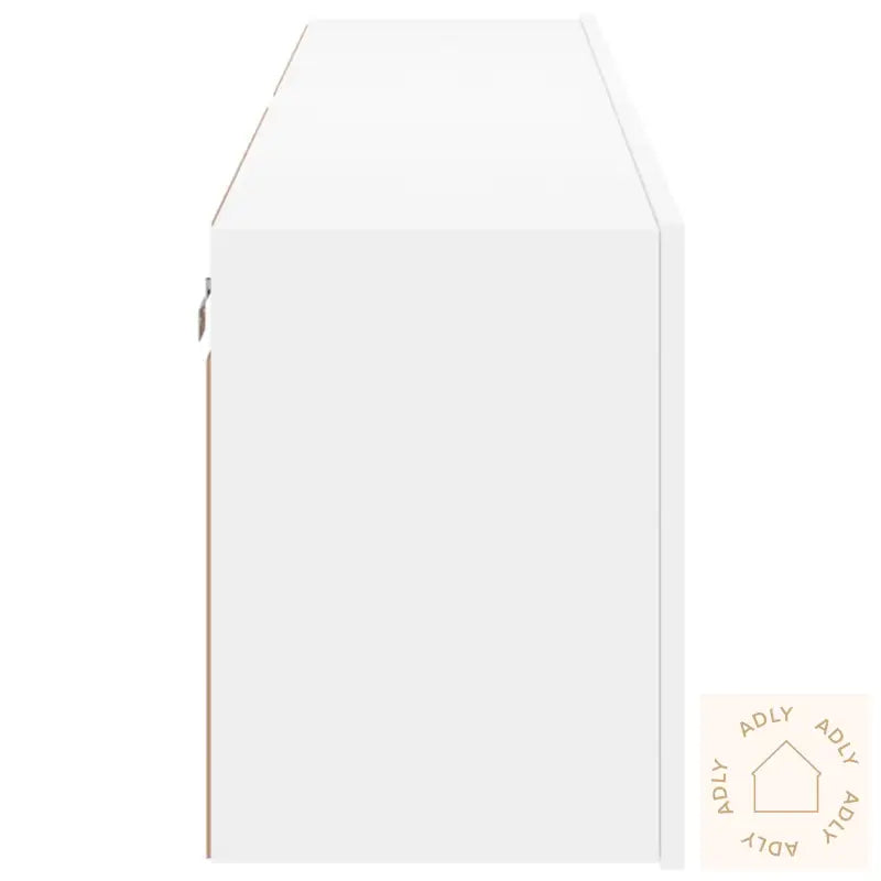 Veggmonterte Tv-Benker 2 Stk Hvit 80X30X41 Cm