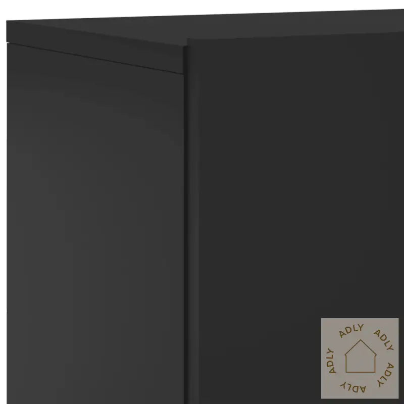 Veggmonterte Tv-Benker 2 Stk Svart 60X30X41 Cm